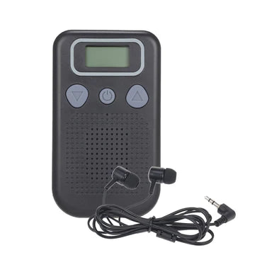Sound Amplifier For Hearing Aid - Battery-Operated In-Ear Hearing Aid
