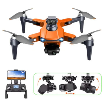 8K HD Pro Drone with Dual Camera, GPS, Brushless Motors