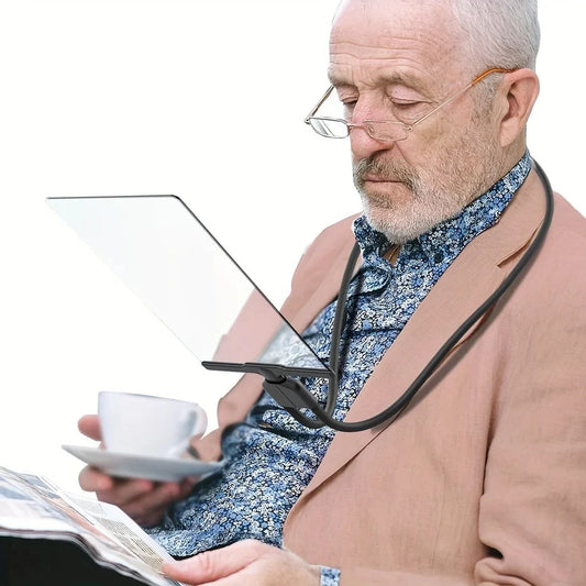 Hands-Free Magnifying Glass With Flexible Neck For Easy Reading